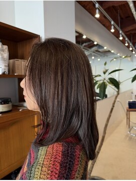 ムー(muu.) ミディアム＋髪質改善トリートメント