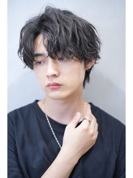 コンフィデンス メンズヘアー(confidence MEN'S HAIR) マッシュウルフ スパイラルパーマ メンズパーマ