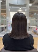 肩下パツッとボブ