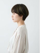 ミーロ 仙台東口(miiro)&nbsp;マッシュショート丸みショート10代20代30代オリーブブラウン