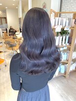 ルーム 郡山店(ROOM)&nbsp;ブリーチ1回～ラベンダーグレー×髪質改善カラー♪