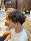 春◎小顔効果パーマ×刈り上げマッシュスタイリング