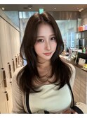 スモーキーカラー/イメチェン/ワンホンレイヤー/銀座