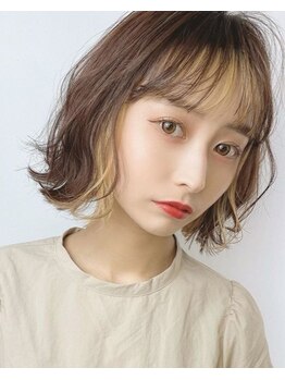 パザパ 嶋店(pa.za.pa)の写真/インナーカラー/ハイライト/ダブルカラーはお任せ◎あなただけの”なりたいおしゃれカラー”を実現♪
