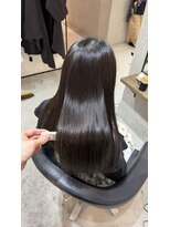 カフカ(CAFCA) 暗髪酸性ストレートパーマ