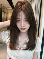 ロッソ 大橋店(Rosso)&nbsp;ショコラのさらふわセミロング【大橋】