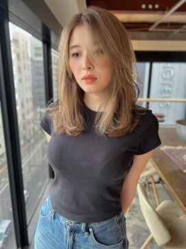 ルアナ(Luana) ミルクティーベージュ