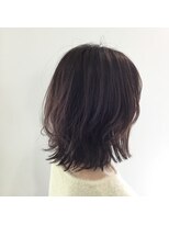 ヘアーサロン ファイブシー(HAIR SALON 5C)&nbsp;外ハネボブ　ピンクベージュ