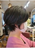 【ボブヘア】横顔美人ショートボブ  丸木 崇史/30代/40代/50代
