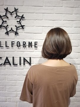 ビューティー エールフォルム 浜松有玉店(BEAUTY YELLFORME) 前下がりショートボブ