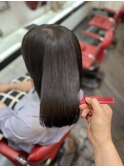 髪質改善ストレート