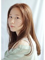 シャンプー(Shampoo) 2Wayバング/ベージュ/レイヤー/おくれ毛/ナチュラル