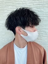 ミオ(Mio) 滋賀、南草津、メンズ美容室、波巻きツイストスパイラルパーマ
