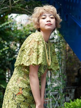 リブロ 三軒茶屋(LIBRO) ツイッギー×パーマスタイル