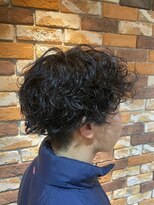 インパークス 草加店(INPARKS)&nbsp;メンズパーマ×寒色カラー