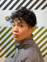 バーバーバー 四谷(BARBER-BAR)&nbsp;スパイラルパーマスタイル