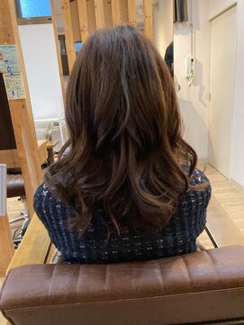 グランバイ アトリエドングリ(Grand × AtlierDonguri) お客様髪質改善データ1000(明るい白髪染め)