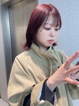 天神美容室 『福岡美容室/ayana』韓国ヘア/チョコレート/姫カット/レイヤー