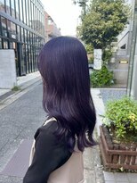 ラフ 原宿(L.a.a.g.f harajuku)&nbsp;Purple Color☆ラベンダー ダブルカラー ＠原宿