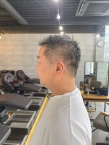 メンズカット バイ ソイクフ(メンズカット by SOY-KUFU)&nbsp;MEN'SHAIRアッシュブラックベリーショートダークアッシュ