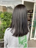 透明感アッシュ