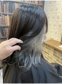 【angelica内田】ホワイトグレー×イヤリングカラー