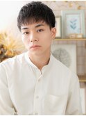 黒髪アッシュブラック刈り上げツーブロックc4志木20代30代40代