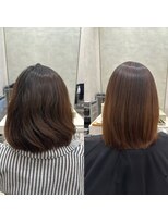 シンズ 銀座(sins)&nbsp;sins酸性ストレートで後ろ姿が激変！[30代40代50代60代]