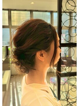 エムスリーヘアー 西千葉店(Mlll HAIR) 結婚式のお呼ばれにもオススメ　ブライダルセット