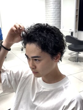 テクト バイアッシュ 吉祥寺店(Tect by Ash) スパイキーショートザクザクショートアップバングツーブロック