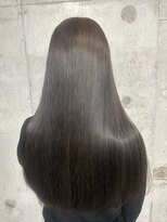 ルノン フィージュ(LUNON fieju)&nbsp;艶グレージュ/ブリーチなし/髪質改善/暗髪/透明感カ