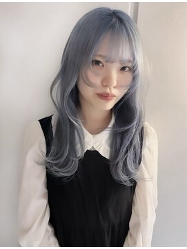 アルコイリスバイドールヘアー(ARCOIRIS by Dollhair) ブルーシルバー/ブルーカラー/ハイトーンカラー