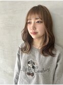 レイヤーカット_ハイライトベージュ