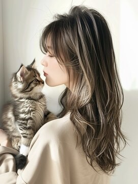 アルトリスト(Altruist Aging×HAIR&SPA) ★ダークアッシュ大人ガーリーボブ着物ミディアムレイヤーカット