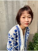【北千住】レイヤーボブ×透明感カラー