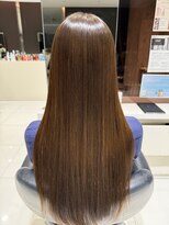 アヴァンスクロス あべのルシアス店(AVANCE.CROSS)&nbsp;ブラウンカラー×艶髪