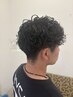 【あみ限定】メンズスパイラルパーマ＋カット￥１１，０００→￥９，９００