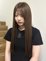 ヨーク(YOKE)&nbsp;【YOKE】ブリーチなしくすみベージュダブルカラー顔周りカット