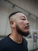 ダムディートウキョウヘアーラウンジ 上野店(DAMDEE TOKYO hair lounge)&nbsp;バズ×髭パーマ