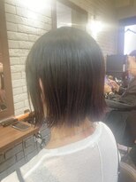 ルシクラージュ 武蔵小杉店(Recyclage)&nbsp;パラパラブリーチ/切りっぱなしボブ