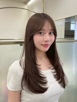 コア 銀座(COA)&nbsp;透け感ミルクベージュ/レイヤーカット/銀座