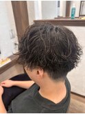 ハイライトバレイヤージュダブルカラーケアブリーチ20代30代