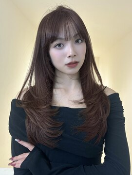 アイトーキョーエス 渋谷(AI TOKYO S) レイヤー/レイヤーカット/渋谷/ラベンダー/ブラウン