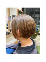 カシータフロル 守山(Casita flor)&nbsp;ショートボブ×ハイトーン(^^)/