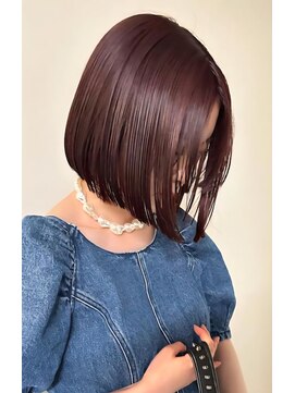 ココラー(COCOlar) ボブのディープグレーアディクシーカラー