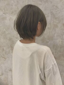 ハル 泉中央(hal) ショート×グレージュ