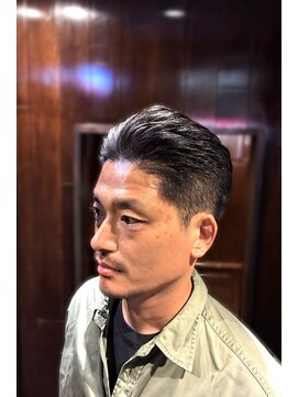 ザバーバーアドレス 代官山(THE BARBER) オールバックスタイル　メンズカット/代官山/中目黒/恵比寿