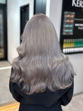 ラピス 福岡天神店(Lapis) やまでぃーハイトーンブリーチ&ダブルカラーエクステ髪質改善