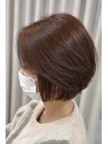 サイクル(CYCLE)&nbsp;伊勢崎/着物へア/ダークアッシュ/ミディアムレイヤーカット