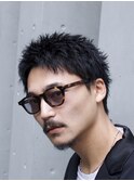 渋谷アクティブショートルーズショートパーマツイストパーマ緩め